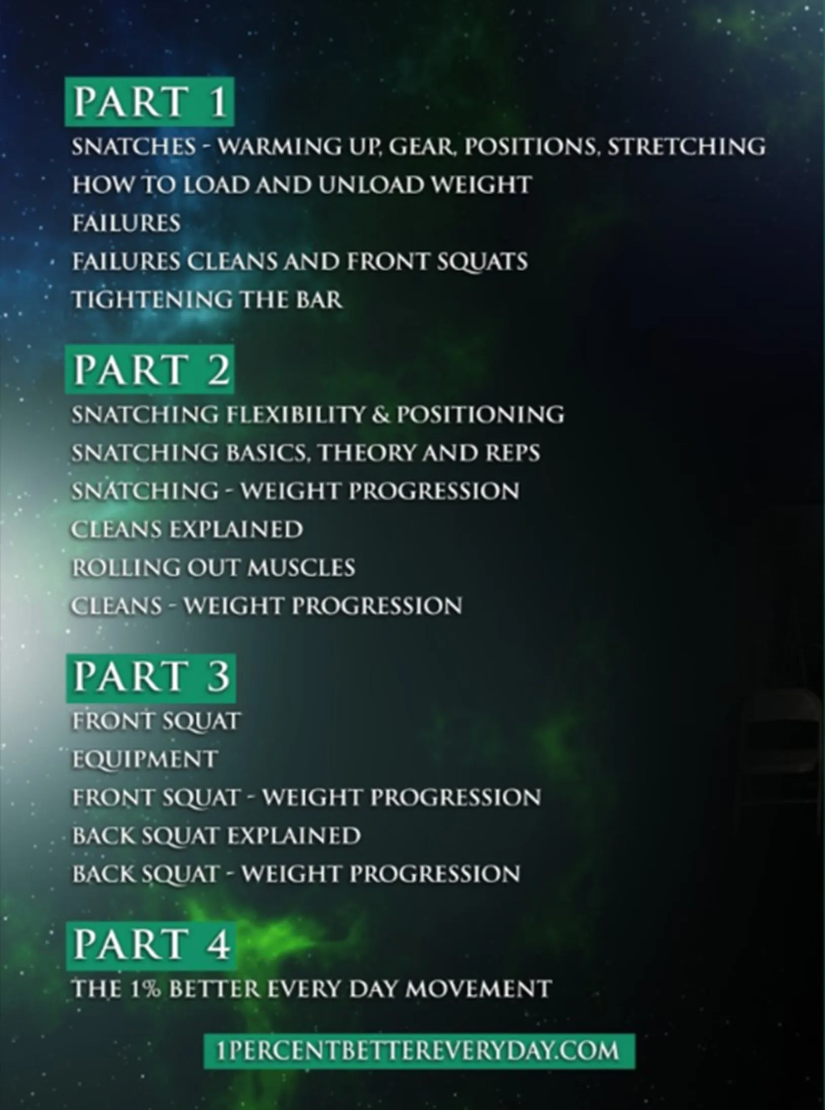 1% Better Every Day&trade; Strength Building System by Ricky Lundell