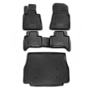 2000-2006 BMW X5 E53 Floor Mats & Cargo Liner Full Set All Weather Black
