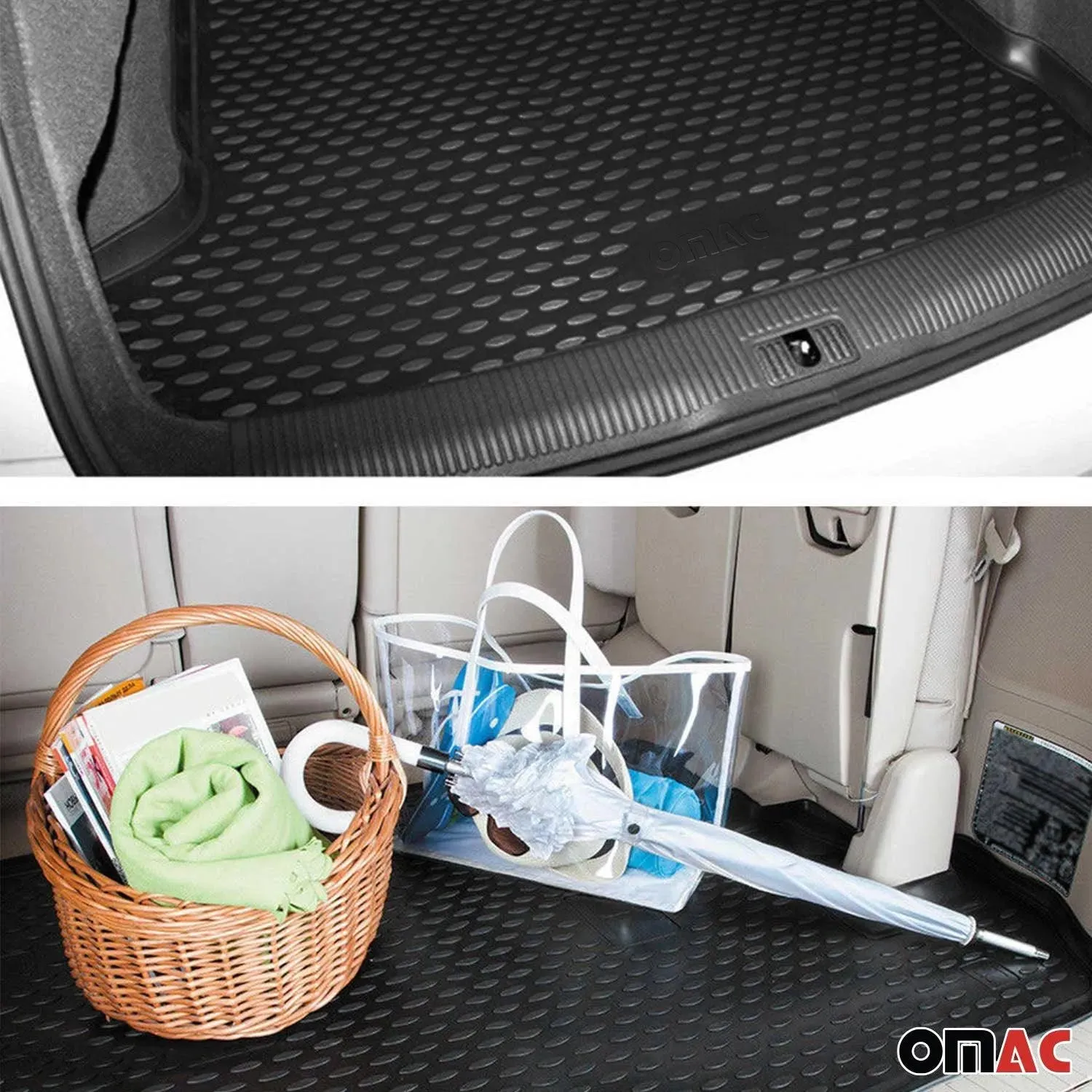 2000-2006 BMW X5 E53 Floor Mats & Cargo Liner Full Set All Weather Black