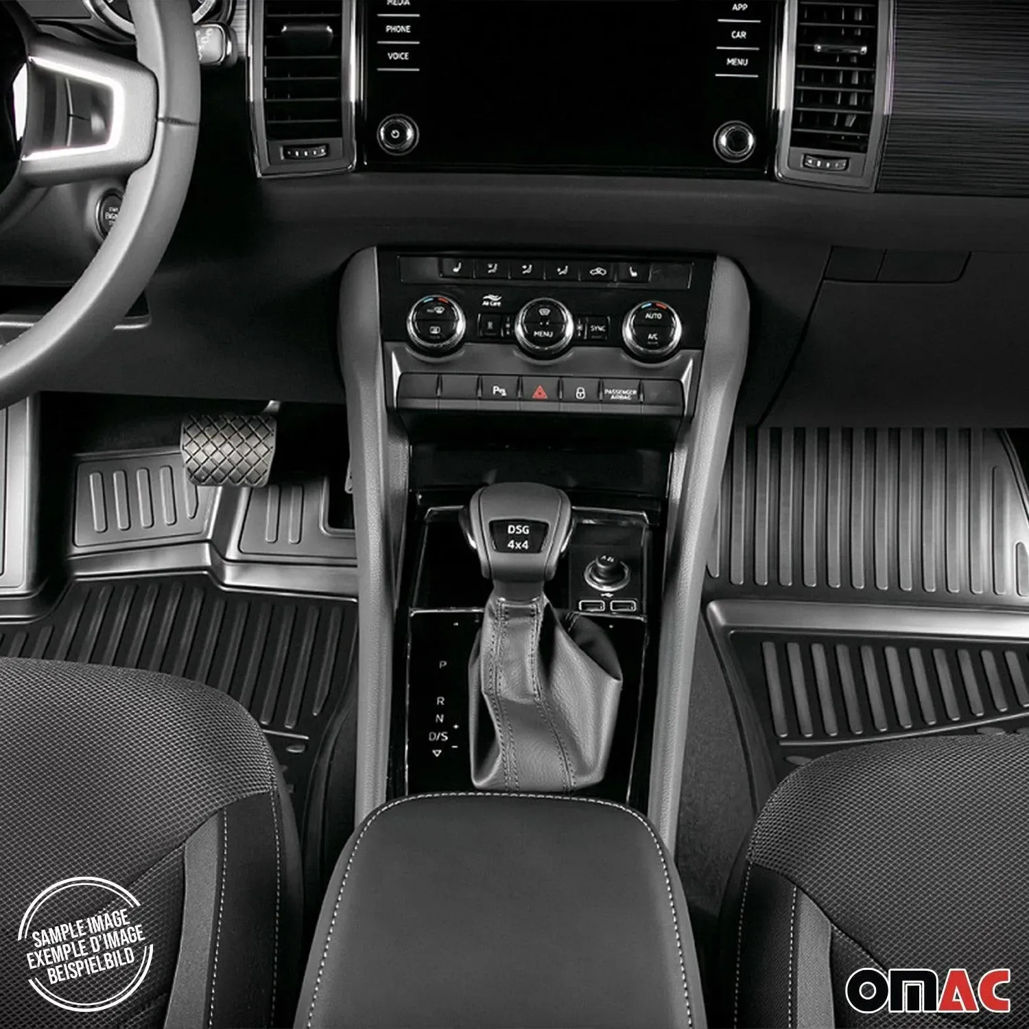 2000-2006 BMW X5 E53 Floor Mats & Cargo Liner Full Set All Weather Black