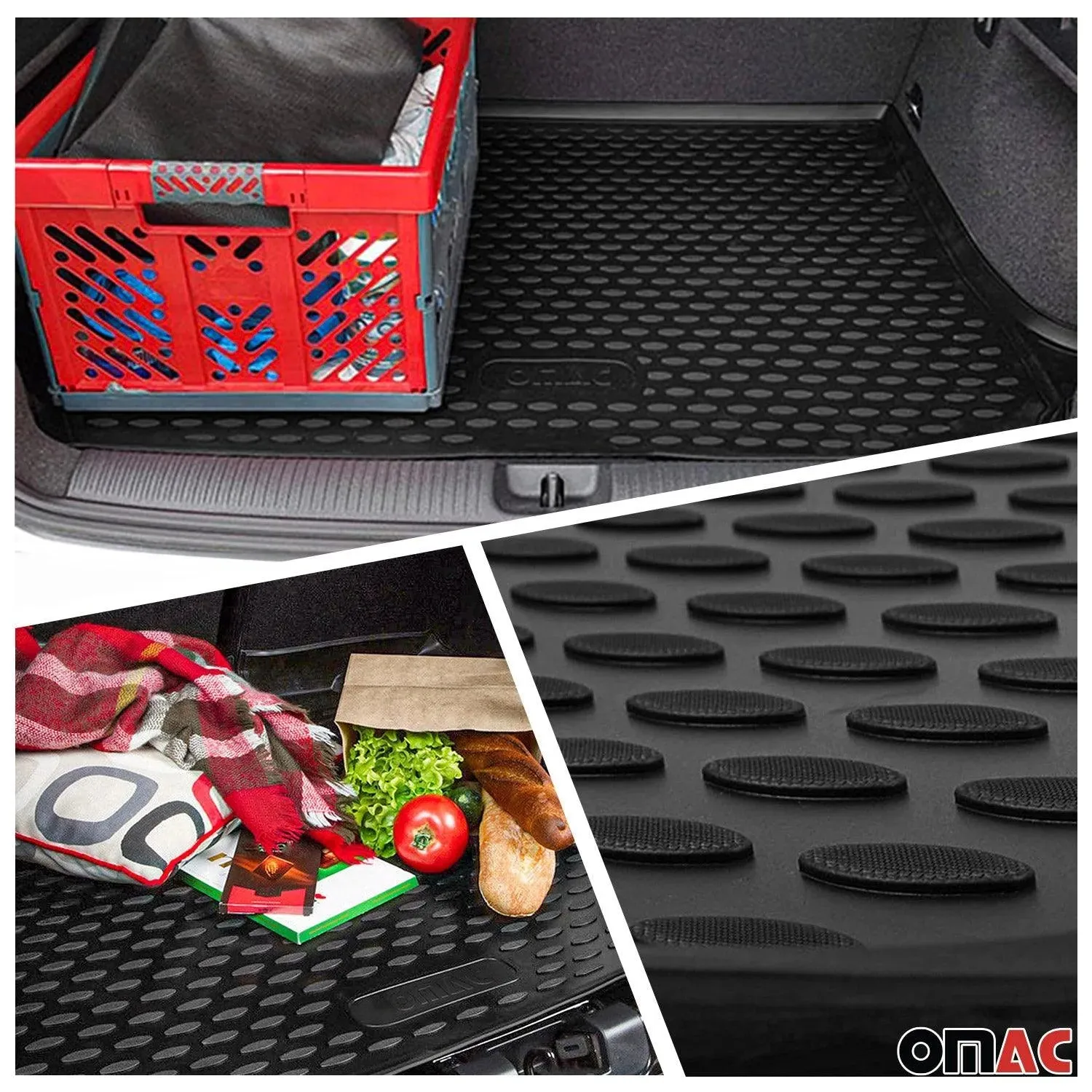 2000-2006 BMW X5 E53 Floor Mats & Cargo Liner Full Set All Weather Black