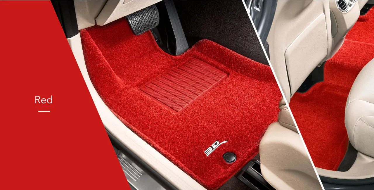3D MAXpider Floor Mats Honda Civic (2016-2021) Premium Perfect Fit Carpet Series - Complete Set