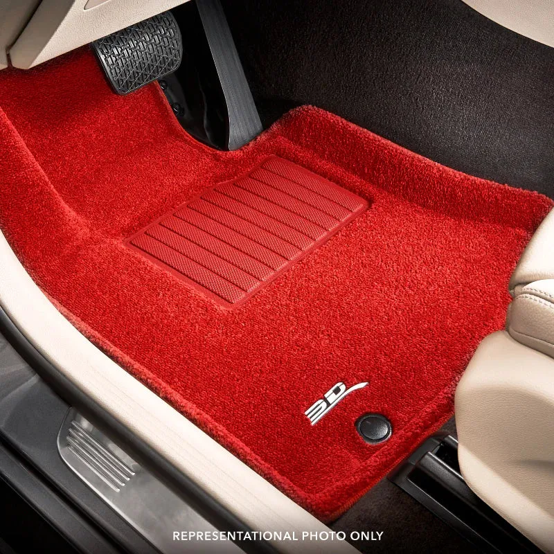 3D MAXpider Floor Mats Honda Civic (2016-2021) Premium Perfect Fit Carpet Series - Complete Set
