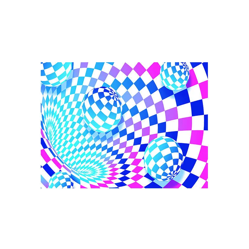 3D Optical Illusion Geometric Mat 60x90cm