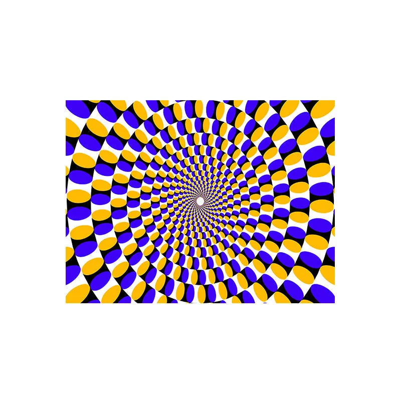 3D Optical Illusion Geometric Mat 60x90cm