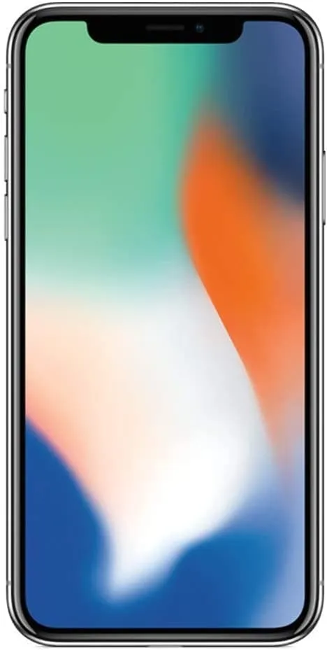 Apple iPhone X, 256GB, Silver, Unlocked