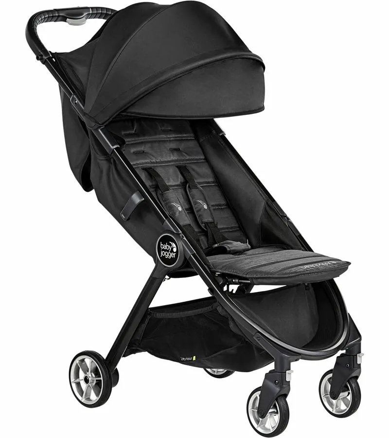Baby Jogger  City Tour 2 Stroller - Pitch Black (Open Box - NEW)