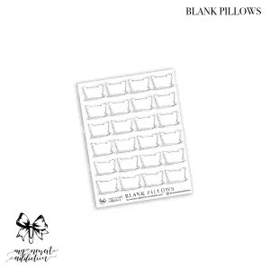 Blank Pillows