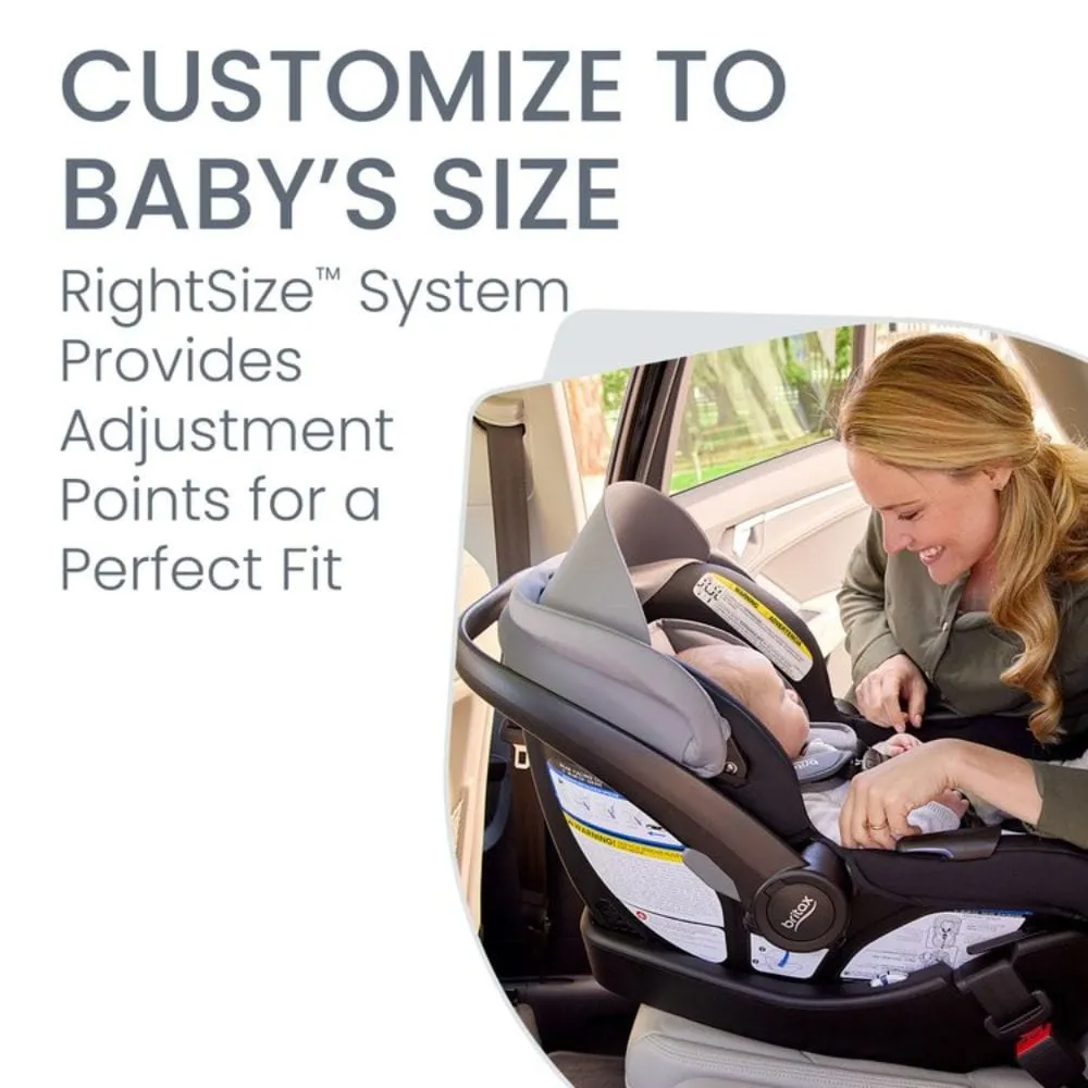 Britax Willow Brook S  Travel System - Graphite Onyx