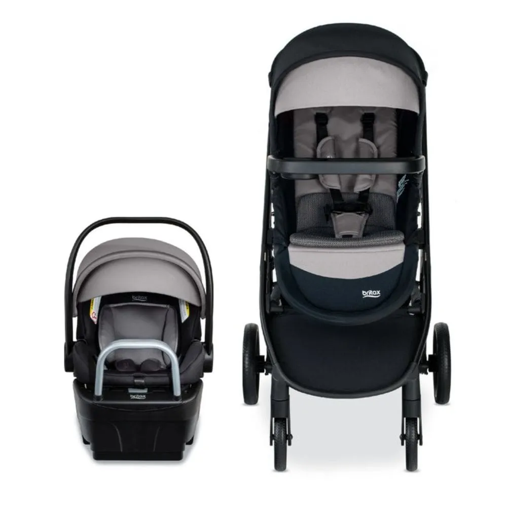 Britax Willow Brook S  Travel System - Graphite Onyx
