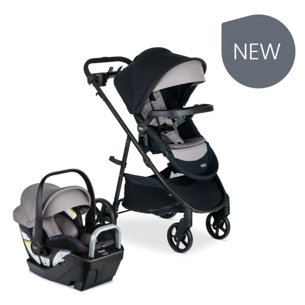Britax Willow Brook S  Travel System - Graphite Onyx