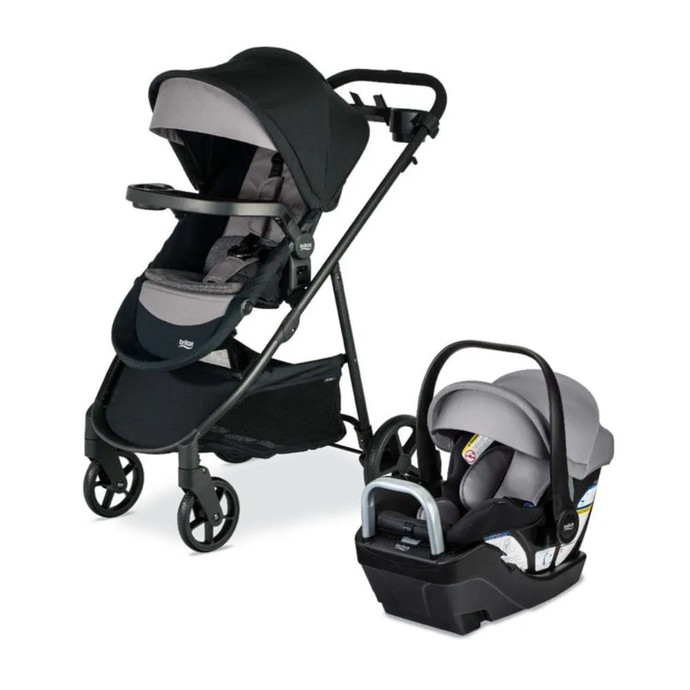 Britax Willow Brook S  Travel System - Graphite Onyx