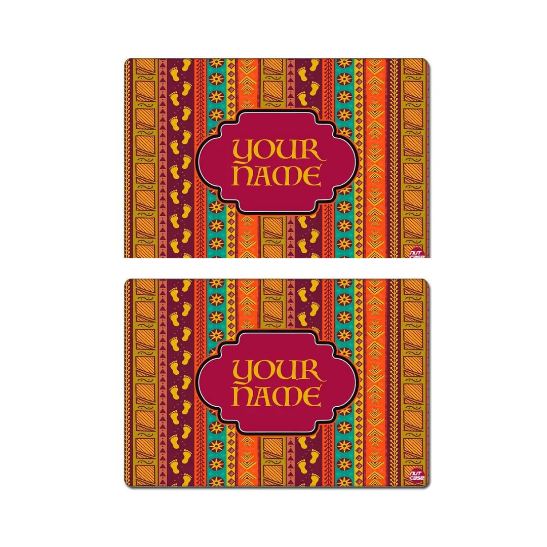 Custom Printed Table Mats for Home Dining Table - Ethnic Designer