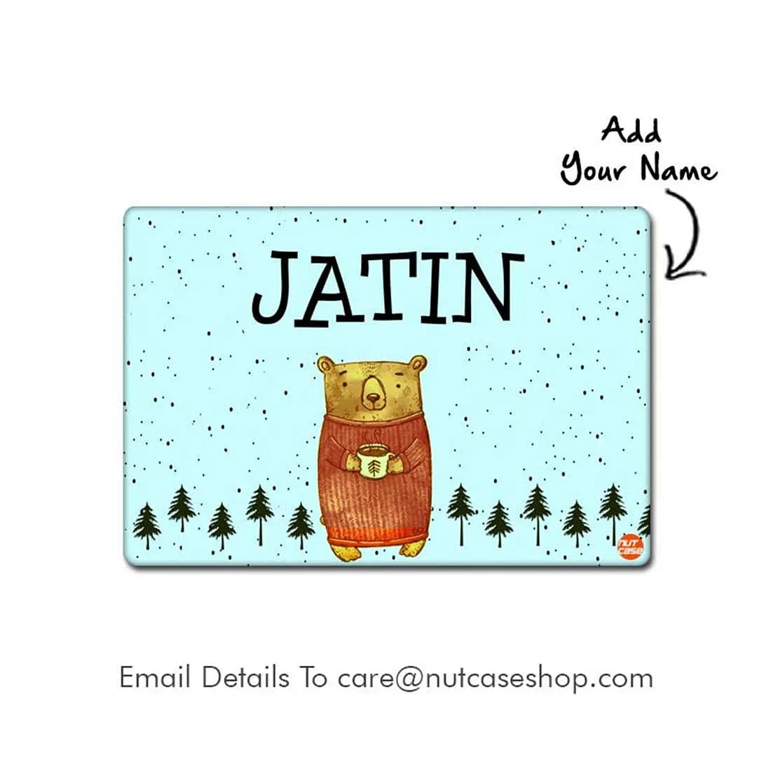 Customized Return Gifts for Birthday Personalized Tablemat - Cute Bear