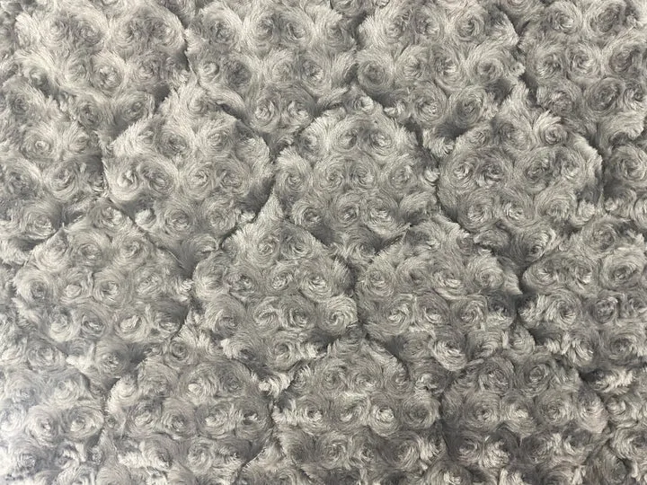 Donut Bed Minky Solids and Solid Minky Dots