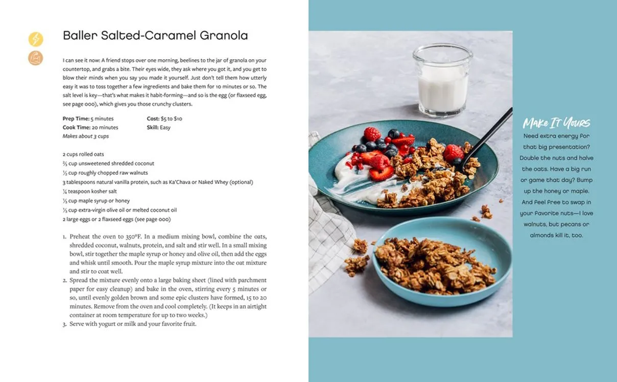 Eat Like a Legend: Delicious, Super Easy Recipes to Perform at Your Peak