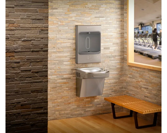 Elkay EMASM | Surface Mount Bottle Filler | Filterless, Non-refrigerated, Fully Mechanical (no power required)