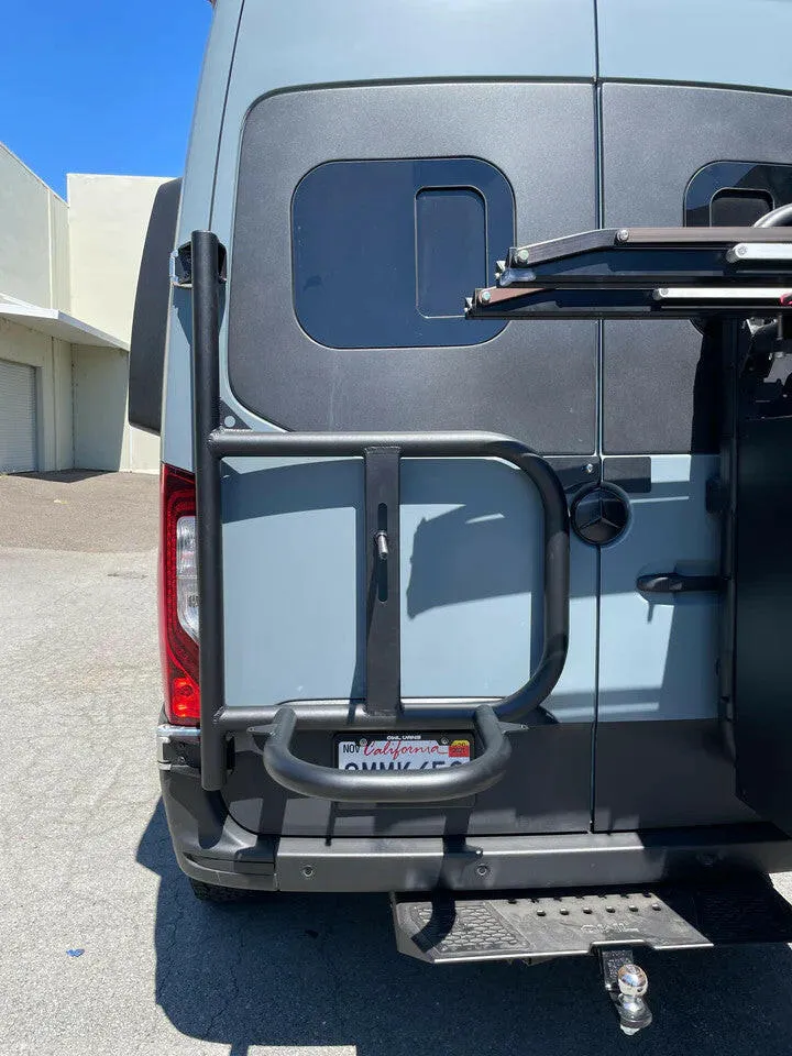 EXPEDITION TIRE CARRIER - ALUMINUM (2019  SPRINTER VAN & 2020 REVEL/STORYTELLER) VS30