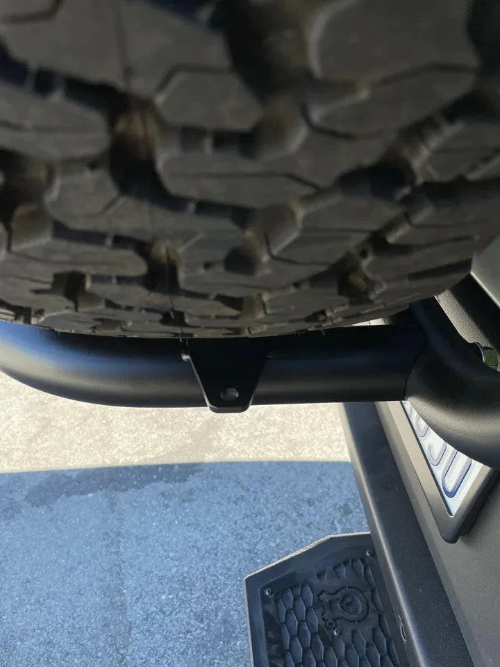 EXPEDITION TIRE CARRIER - ALUMINUM (2019  SPRINTER VAN & 2020 REVEL/STORYTELLER) VS30