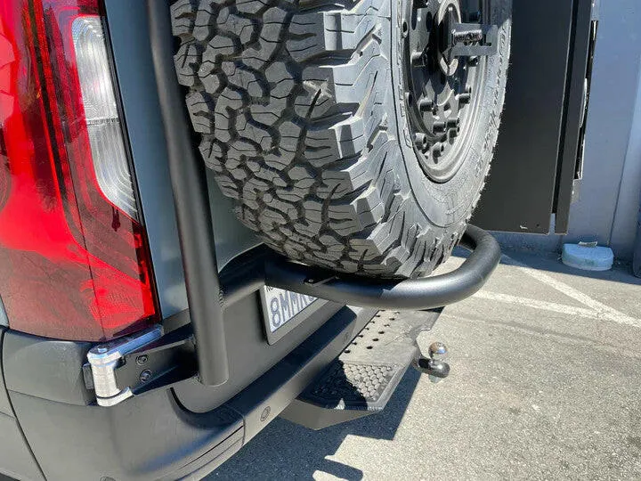 EXPEDITION TIRE CARRIER - ALUMINUM (2019  SPRINTER VAN & 2020 REVEL/STORYTELLER) VS30