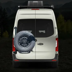 EXPEDITION TIRE CARRIER - ALUMINUM (2019  SPRINTER VAN & 2020 REVEL/STORYTELLER) VS30