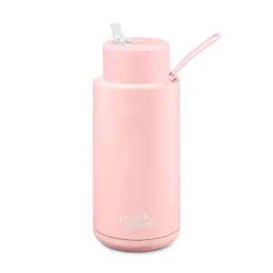 Frank Green Insulated Drink Bottle 1l - Pale Pink