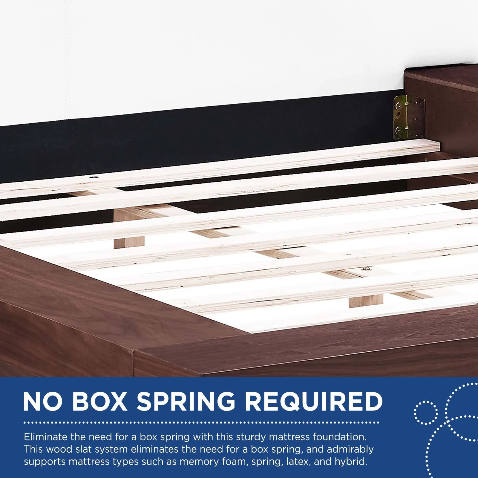Freja 3 Piece Vinyl Bedroom Set