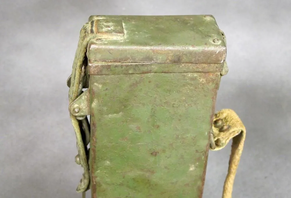 German MG08 WWI Maxim MG08 Double Barrel Carrier: Steel Construction