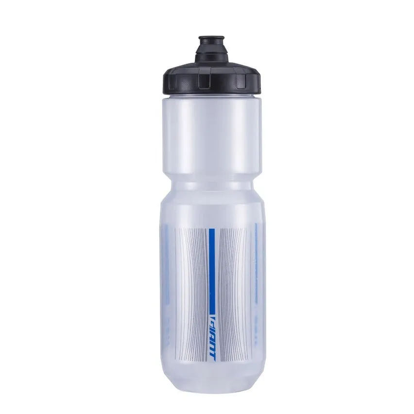Giant Doublespring Trasparent Water Bottle - Blue