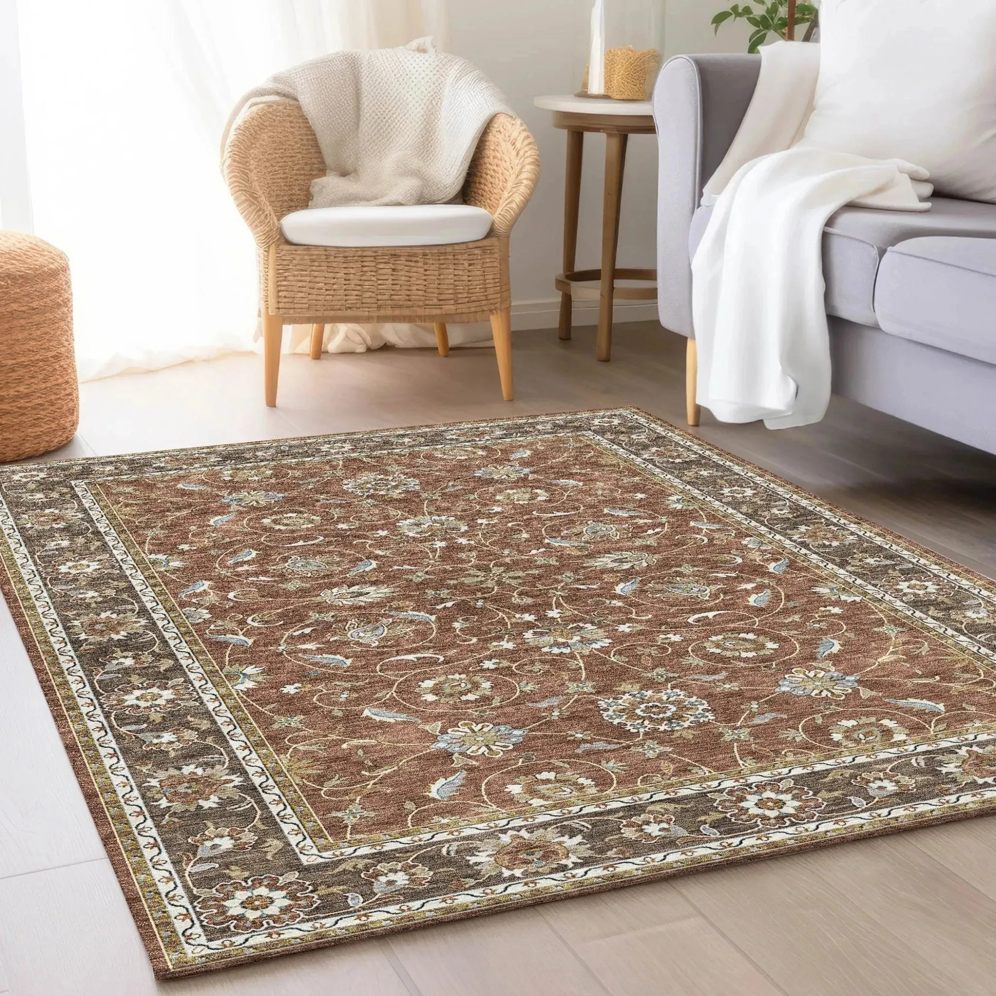 Hatay HY1 Paprika Rug