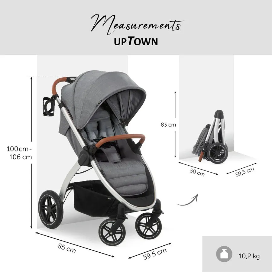 Hauck Standard Stroller Uptown (Grey)