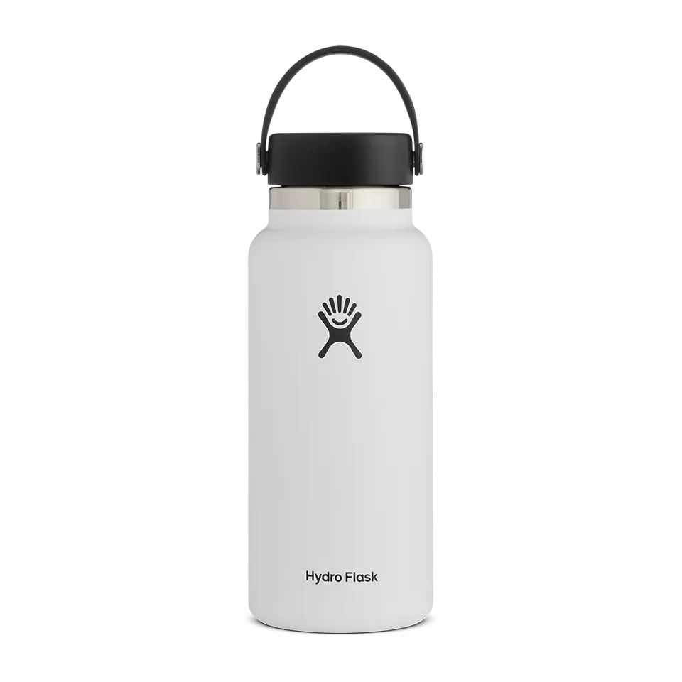 Hydro Flask 32 oz. Wide Mouth White