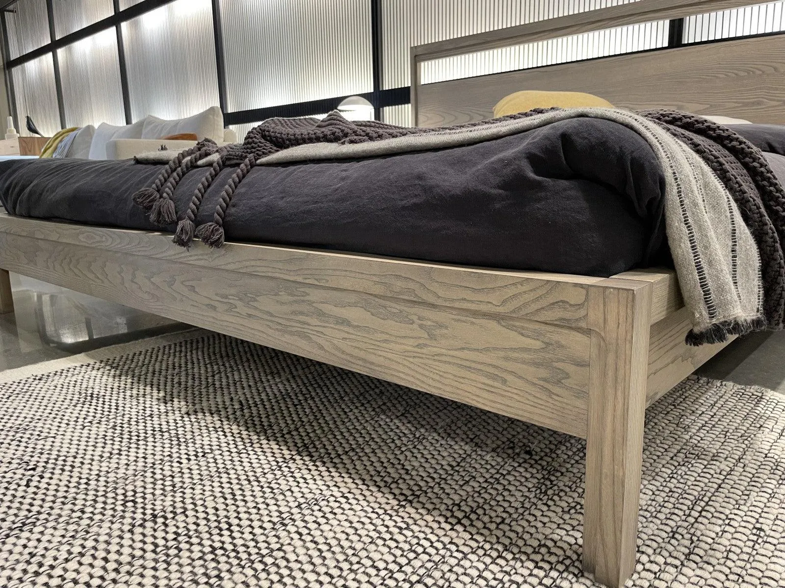 JACK UPHOLSTERED HEADBOARD BED