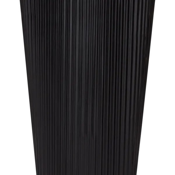 Karat 16oz Ripple Paper Hot Cups (90mm), Black - 500 pcs