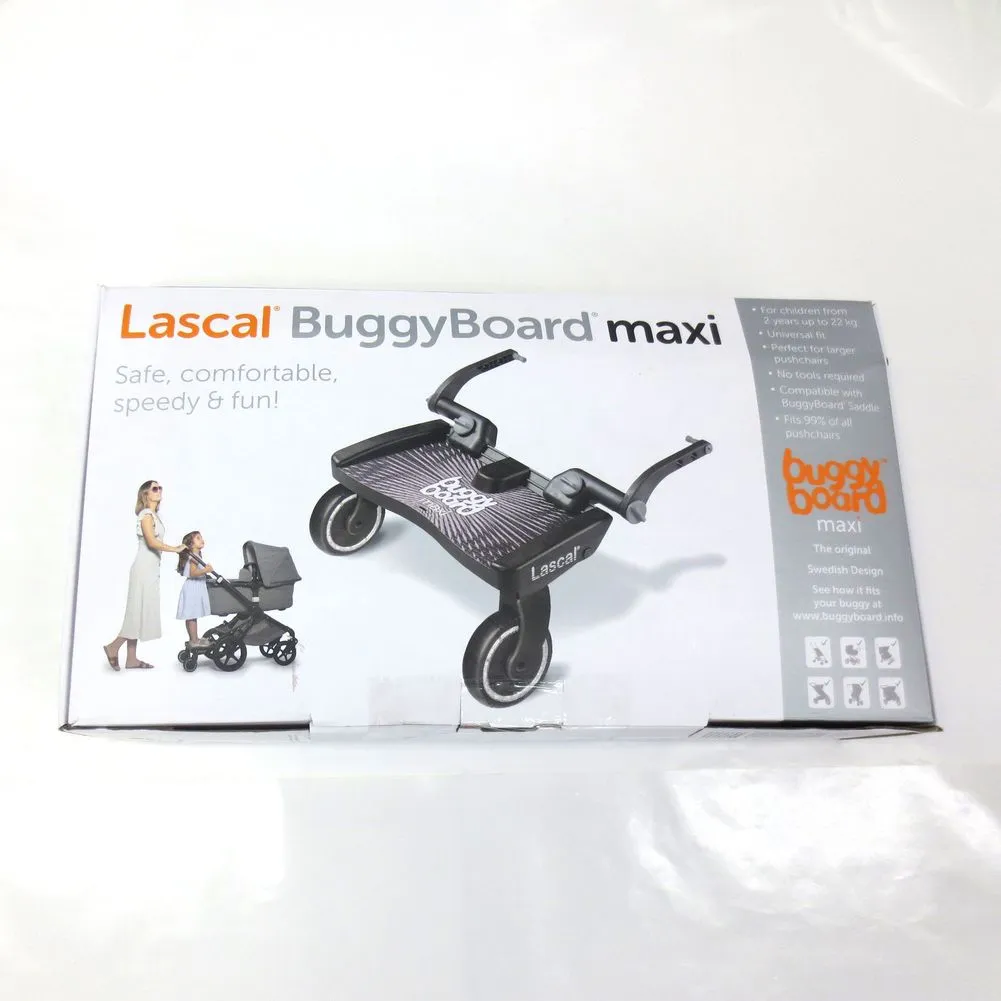 Lascal Buggy Board Maxi - Black (85590) (Open Box)