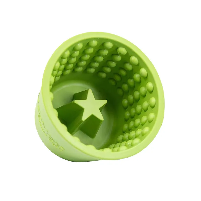 LickiMat Yoggi Pot Green