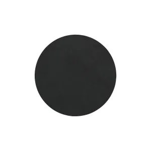 LindDNA Circle Coaster Black 10cm