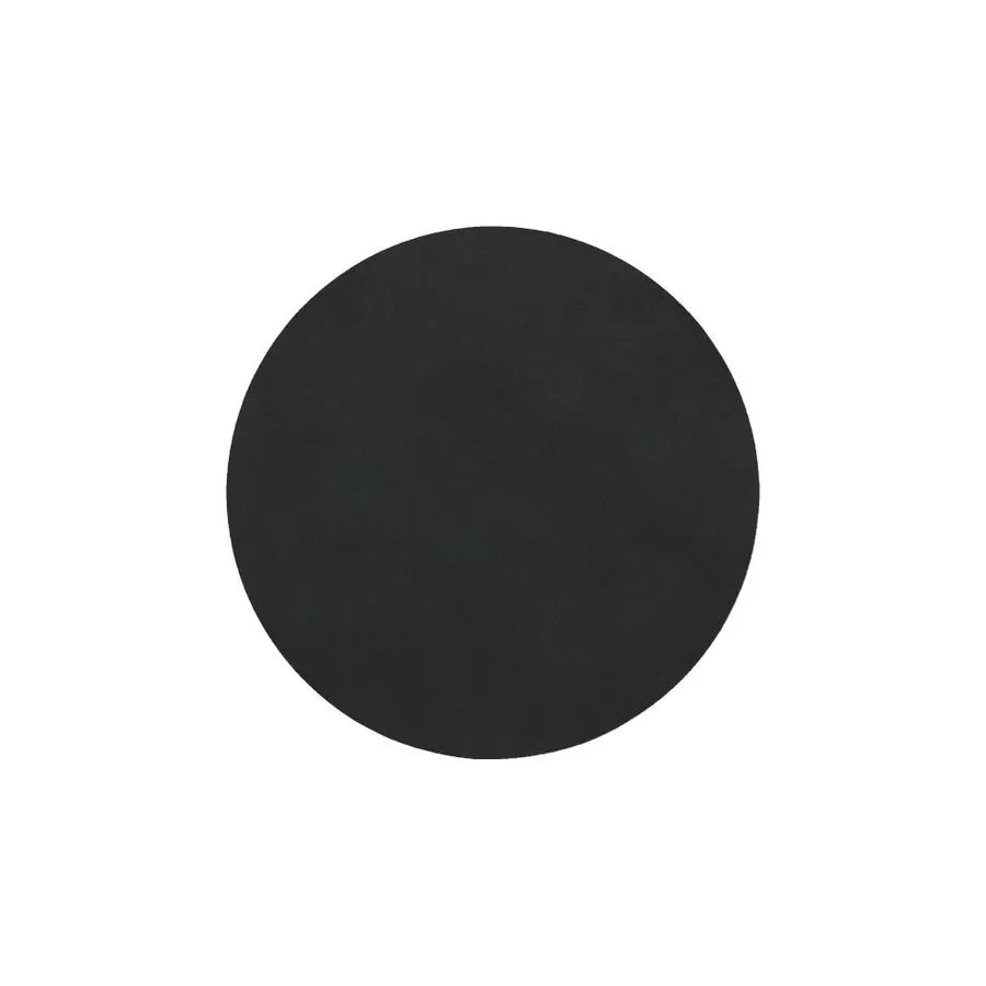 LindDNA Circle Coaster Black 10cm