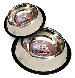 LOVING PETS - 3 Quart No Tip Stainless Steel Dog Dish - 1 Dish