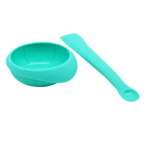 Marcus & Marcus Masher Spoon & Bowl Set (Blue)
