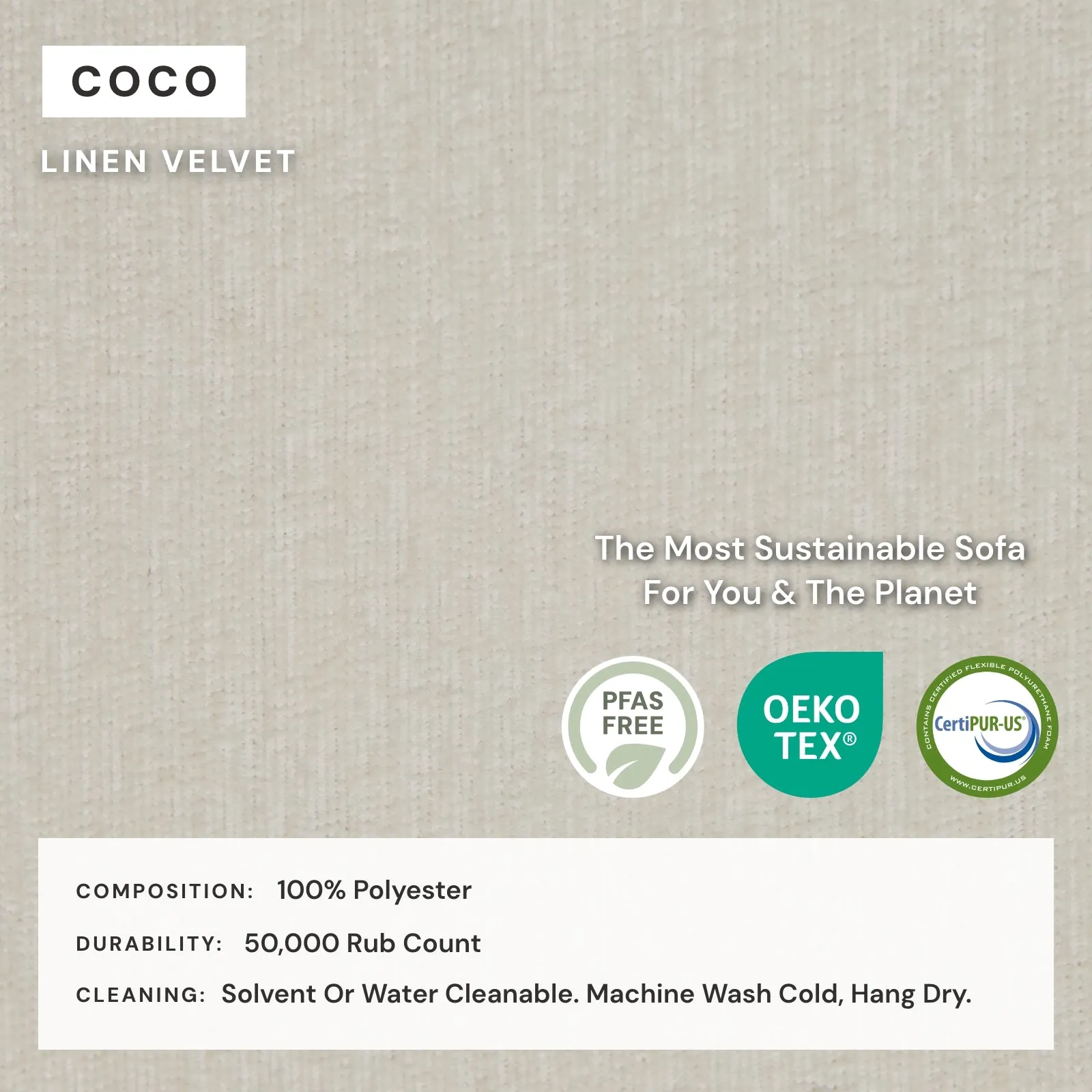 Modular Washable 8-Seater U-Sectional in Coco | Memorix  Seat | Cloud Pillow