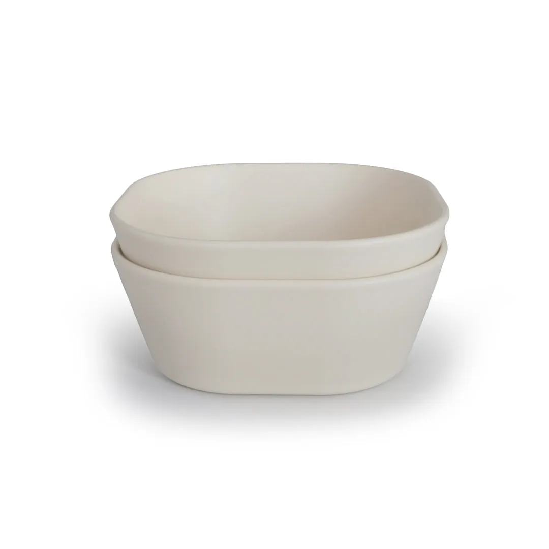 Mushie Square Dinnerware Bowl Set