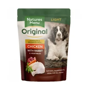 Natures Menu Dog Light Chicken & Rabbit 8 x 300g