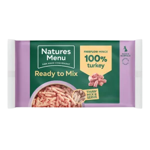 Natures Menu Ready To Mix 100% Turkey Freeflow 2kg