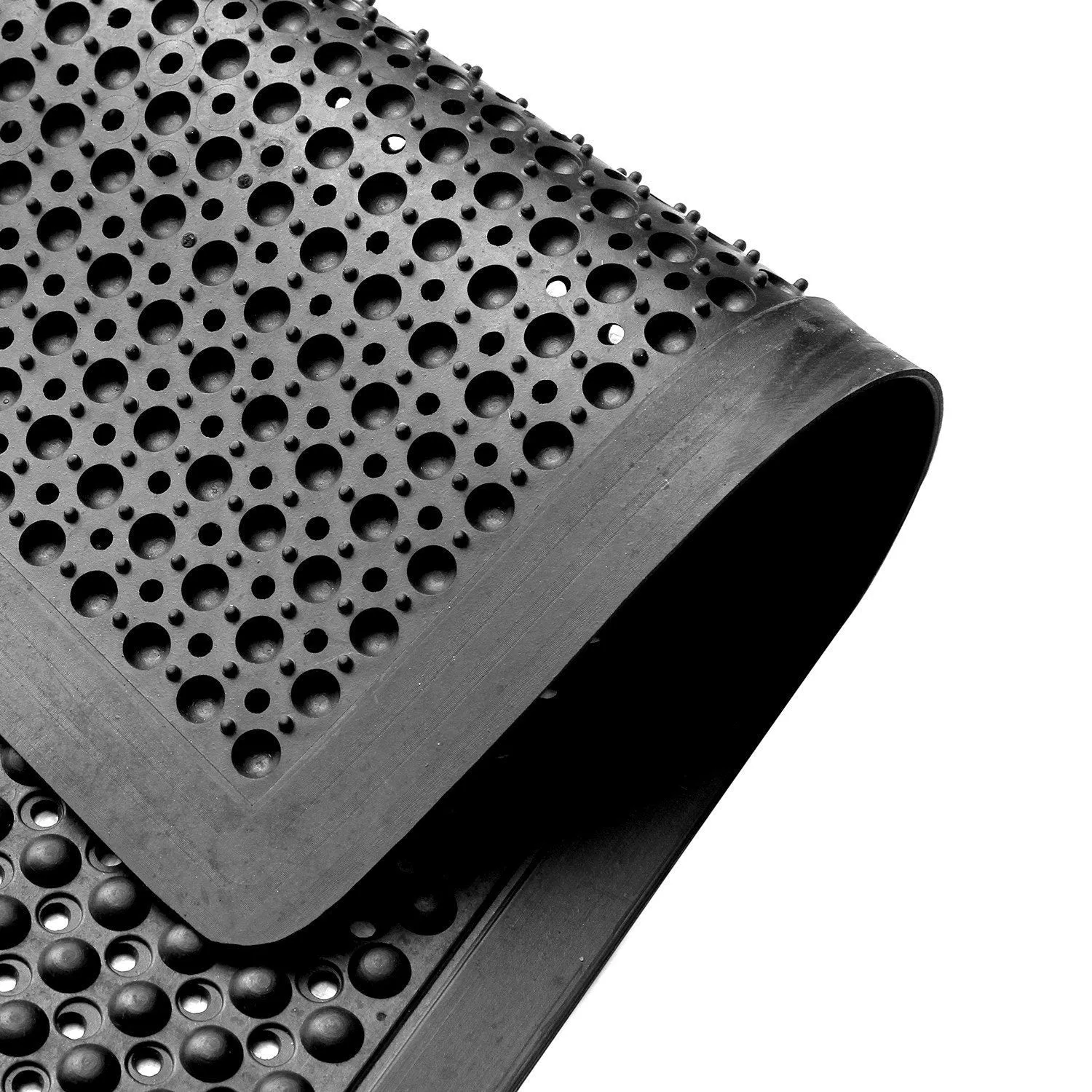 OnlyMat Natural Rubber Anti-Fatigue Bubble Mat - Indoor / Outdoor, Waterproof