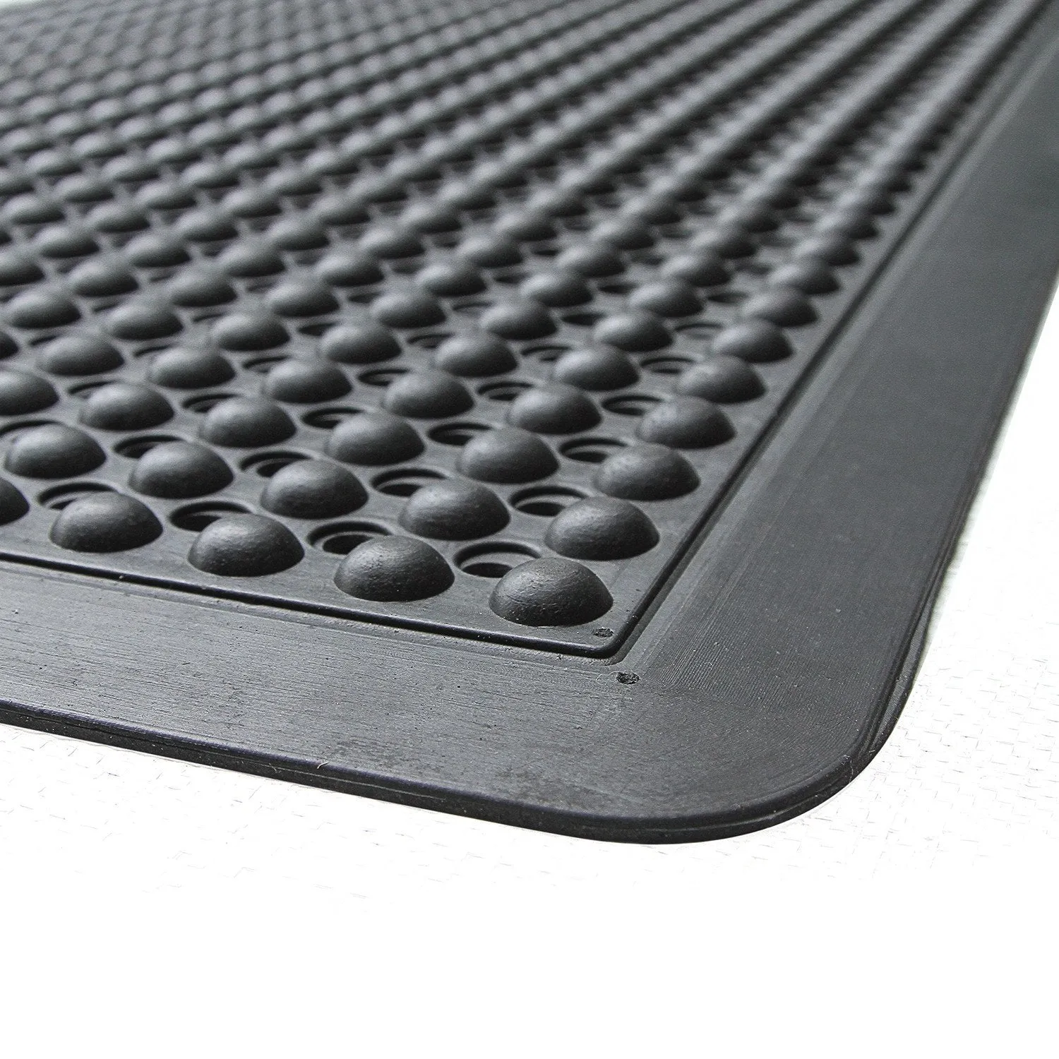 OnlyMat Natural Rubber Anti-Fatigue Bubble Mat - Indoor / Outdoor, Waterproof