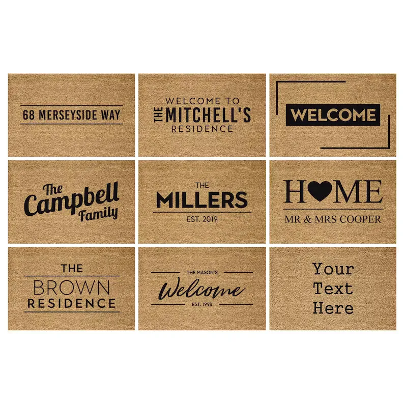 Personalised Design Door Mat