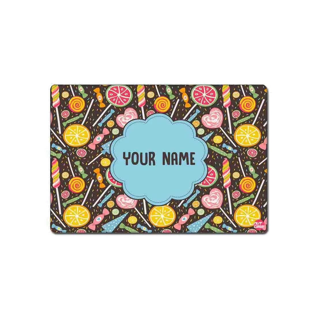 Personalised Return Gifts for Birthday Party Table Mats  - Lemon & Candy