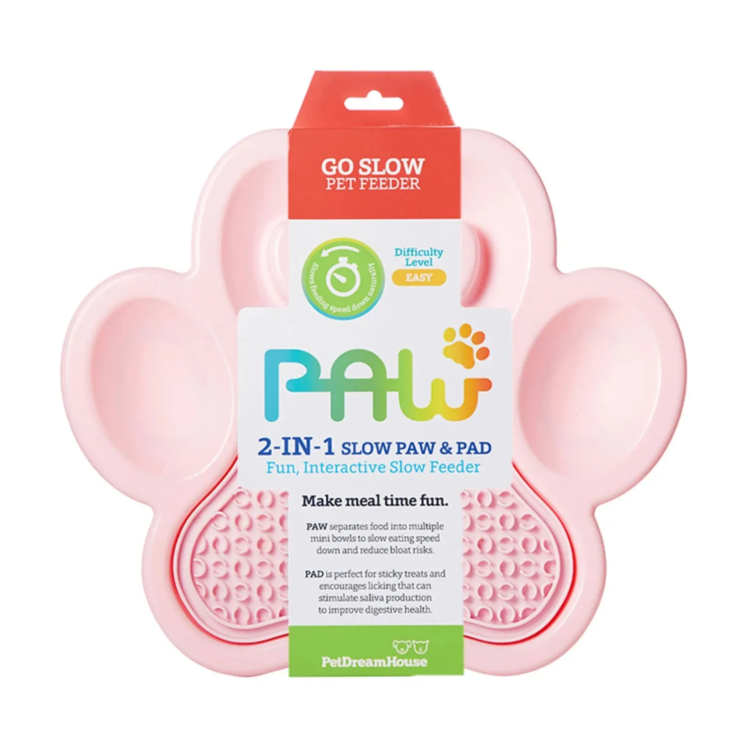 PetDreamHouse - 2 in 1 Slow Feeder & Lick Pad (For Dogs)