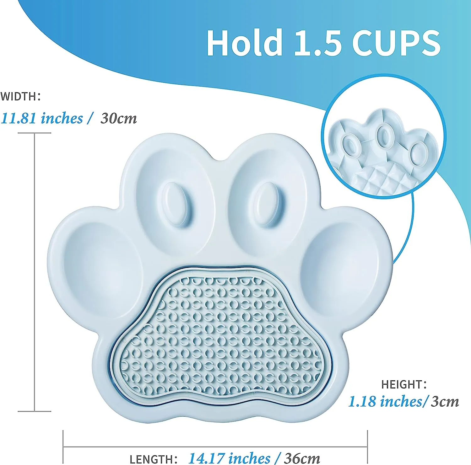 PetDreamHouse - 2 in 1 Slow Feeder & Lick Pad (For Dogs)